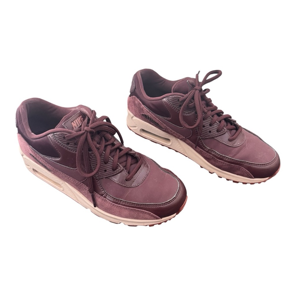 Nike Wonens Maroon and Beige Sneakers